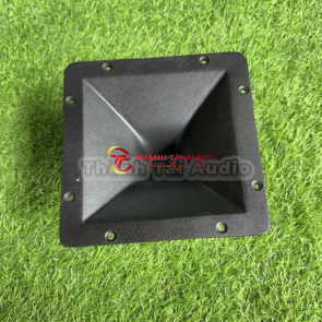 Họng kèn treble nhôm 19x19 Cm, chân bắt ốc, treble 250, 350, 450, 550