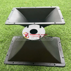 Họng kèn nhôm 725, 35,5x22,5 dùng cho treble 750, 850, từ neo