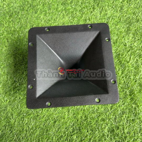 Họng kèn treble nhôm 19x19 Cm, chân bắt ốc, treble 250, 350, 450, 550