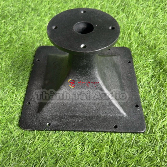 Họng kèn treble nhôm 19x19 Cm, chân bắt ốc, treble 250, 350, 450, 550