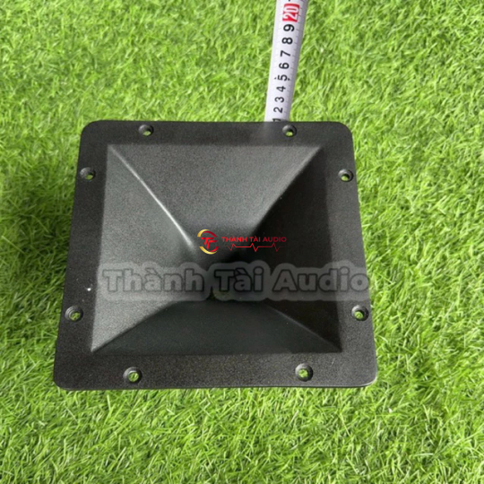 Họng kèn treble nhôm 19x19 Cm, chân bắt ốc, treble 250, 350, 450, 550