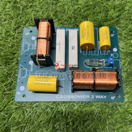 phân tần loa đơn CVT2017III, 1 bass, 1 treble, chống hú tốt