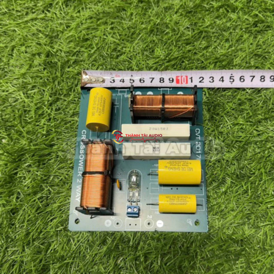 phân tần loa đơn CVT2017III, 1 bass, 1 treble, chống hú tốt