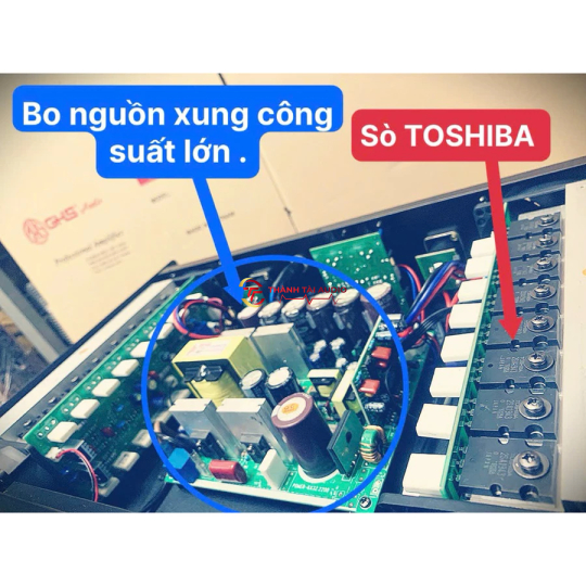 Main, Đẩy GHS palaxpro nguồn xung F-32S 32 sò