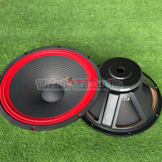 Bass 50 sườn sắt, từ 190, coil 75, viền đỏ