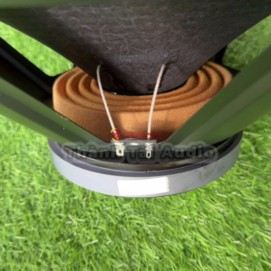 Bass 50 sườn sắt, từ 190, coil 75, viền đỏ