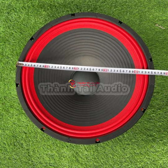 Bass 50 sườn sắt, từ 190, coil 75, viền đỏ