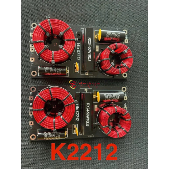 Phân tần K2212 dùng cho loa hỏa tiễn, phi thuyền đơn, đôi 