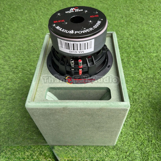 box sub Thái thô dành cho loa 6,5 ich, thể tích 9L