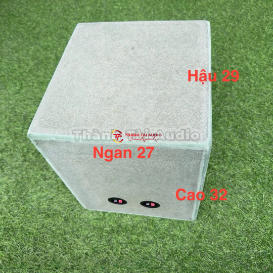 box sub Thái thô dành cho loa 8 ich, thể tích 17L 