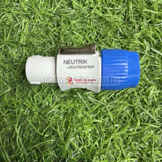Jack speakong Neutrik nối loa loại tốt trắng - xanh 4 pin